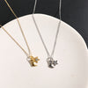 Stainless Steel Gold-Plated Zirconium Inlaid Denim Boots, Star Pendant Necklace, Vintage Art Neutral Personality Necklace, T - Image 3