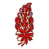 Shiny Large Glass Flower Brooches for Women Unisex Rhinestone Pins 6-color Available Casual Party Accessories Gifts - Image 12