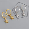 Silver Hoop Earrings Clip Golden Bowtie Ribbon Small Cute For Women Girl Gift Jewelry - Image 11