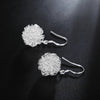 Beautiful ball drop Earrings Silver for Women Girl student Holiday gifts Wedding party Brands Jewelry - Image 5