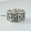 1PC Steel Metal Glossy Rings for Men Geometric Width Signet Square Finger Punk Style Ring Jewelry Gifts - Image 11