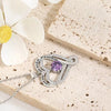 Elegant Style Heart shaped Pendant Necklace Hollow Design Mother's Day Gift Party Suitable for Friends Without Box - Image 24