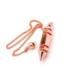 Pendule for Brass Metal Pendulum Divination Necklace Pendant Hexagonal Bullet Women Men - Image 4