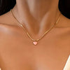 Boho Sweet Simple Clavicle Collar Women Gold Color Metal Cherry Pendant Romantic Necklaces Girls Gift Jewelry - Image 7