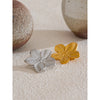 Style Stainless Steel Metal Flower Brooch Pin Pvd Plated Clothing Accessories Jewelry Gift - Image 5