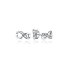 Infinity and Heart Stud Piercing Earrings with Crystal Accents - Image 25