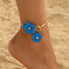 Elegant Chic Flower Pendant Anklet for Women Vacation Daily Wear Summer Boho Foot Chain Party Jewelry Gifts - Image 7