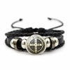 Saint Benedict Medal Leather Bracelet Catholic San Benito Glass Dome Snap Buttons Bangles Men Women Jewelry Accessories - Image 8