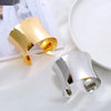 Chunky Heavy Wide Metal Bracelets For Women Open Cuff Exaggerated Cuff Bangles Charm Arm Jewelry Gifts - Image 4