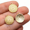 10pcs 20 17mm Antique Tibetan Silver Bronze Copper Plated Charms Pendants Bracelet Necklace Accessories Earring Flowers - Image 11
