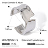 Unique Stainless Steel Metal Wide Cuff Open Bracelet Bangle Gold Pvd Plated Essential - Image 12