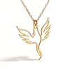 Stainless Steel Phoenix Necklace Sacred Bird Pendant Necklaces Phoenix Jewelry Gift For Women - Image 1