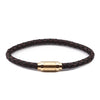 Leather Bracelets Stainless Steel Braided Rope Bracelets for Men Women Stainless Steel Accessories Braid Style Bangles - Image 21