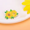 Flower Plant Metal Brooch Set, Enamel Lapel Pins for Clothing Decoration, Gift. Enamel Pin - Image 7