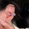 Zircon Star Ear Cuffs Without Piercing Ear Clip Earrings Non-Piercing Fake Cartilage Earrings for Women Jewelry Gifts - Image 1
