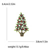 Christmas Rhinestone Christmas Tree Brooches for Women Unisex Enamel Botanical Pin Office Party Friend Gifts Jewelry Accessories - Image 22