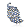 Rhinestones Peacock Brooches for Women Unisex Glass Phoenix Pins Event Party Backpack Decoration Clothes Accessories - Image 8