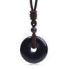 Stone Amethyst Tiger's Eye Necklace Pendant Men's and Women's Necklace Peace Knot Chinese Knot Necklace Gift - Image 8