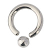 Titanium Captive Bead Rings Pierc Nose Ring large size Earring 12G 2mm 3mm Bcr Hoop Rings punk Piercing Body Jewelry - Image 15