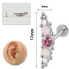 1PC 316L Surgical Steel 16G Cz Labret Lip Ring Crystal Cluster Stud Earrings Ear Cartilage Tragus Helix Daith Piercing Jewelry - Image 15