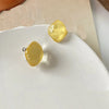 Non Pierced Irregular Geometric Ear Clip Earrings Candy Color Resin Jewelry Earcuffs For Women - Image 3