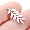 5Pcs/Lot Arrive Leaf Pendant Hollow Leaves Stainless Steel Charms for Earrings Bracelet Necklace Jewellery Making - Image 12