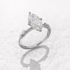 Crystal Marquise Cubic Zirconia Rings for Women Thin Ring Engagement Wedding Accessories Statement Jewelry - Image 12
