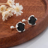 Silver Hollow Butterfly Stud Earrings For Women Jewelry Accessories Prevent Allergies - Image 32
