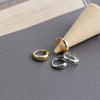 Silver Simple Wide Huggies Gothic Hoop Earrings for Women European Unisex Piercing Rock Jewelry Ear Buckles - Image 5