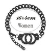 Simple all-in-one stainless steel couples handcuff bracelet for lovers Valentine's Day gift jewelry - Image 7