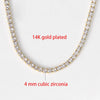 Tennis Choker Necklaces Women HipHop Iced Out Cubic Zirconia Gold Color Crystal Chain Female Jewelry on The Neck - Image 11