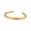 Stainless Steel Gold Plated Cuff Bangles For Women Minimalist Jewelry Crystal Star Bracelet - Image 11