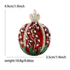 Rhinestone Pomegranate Brooches for Women Unisex Enamel Fruit Pins Office Party Friend Gifts Jewelry Accessories - Image 15