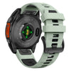 Two-Tone Silicone Strap QuickFit 20mm For Garmin Fenix 8 43mm 7S Pro 6S 5S/Instinct E 40mm/Descent Mk3 Mk3i 43mm Band Bracelet - Image 9