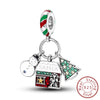 Christmas Series Charms Beads Silver Christmas Tree Snowman Elk Charm Fit Bracelet Pendent Women Jewelry - Image 21