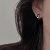Simple Square Hoops Earrings Delicate Women's Wide Face Design Huggie Hoops For Women Men Party Jewelry Gifts - Image 2