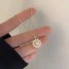 Light Zircon Crystal Stainless Steel Necklaces For Women Korean Sweet Sexy Female Clavicle Chain Jewelry - Image 19