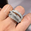 Full-Coverage Cubic Zirconia Band Ring in Gold-Tone or Silver-Tone - Image 5