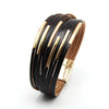 Multi-layer Braided Leather Bracelet Women's Bracelet Accessories Bracelets Bangle Couple Jewelry - Image 4