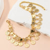 Anklet Gold Color Alloy Coin Tassel Foot Chain Ankle Bracelet Women's Wedding Decoration On Foot - Image 4