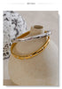Interlocking Loop Bracelet with Cubic Zirconia Accents in Gold Tone or Silver Tone - Image 19