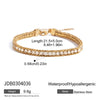 Star-Detail Chain Bracelet with Gold-Tone Finish - Image 15