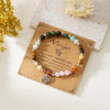 Minimalist Colorful Stone Beaded Bracelets for Women Men Handmade 12 Constellation Zodiac Sign Bracelets Jewelry - Image 31