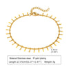 Layered Link Chain Anklets Bracelet for Women, Gold Plated Foot Leg Anklets Summer Boho Beach Jewelry Adjustable - Image 10