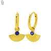 Silver Needle Vintage Shell Pendant Hoop Earrings Women's Pearl Conch Gold Earrings Jewelry Gifts - Image 44