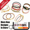 Ocesrio Multicolor Brass Bracelet Wrist Chain Thread String Adjustable Stainless Steel de joyería - Image 4