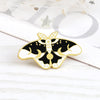 Small Retro Insect Butterfly Lapel Pins Cartoon Moon Phase Moth Brooch Cute Enamel Badge Bag Accessories Gifts Jewelry - Image 12