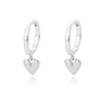 Hollow Zircon Heart Earrings For Women Stainless Steel Gold Color Heart Earring Wedding Couple Jewelry Gift - Image 10
