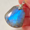 Blue Labradorite Pendant Irregular Shape Bead Stone Orange Necklace for Men Women - Image 41