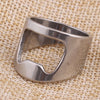 Bottle Opener Ring Creativity Corkscrew Stainless Steel Finger Ring Beer Can Openers Gadgets Cool Bar Kitchen Accessories Gifts - Image 4